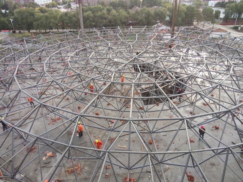 卫辉全民健身中心网架