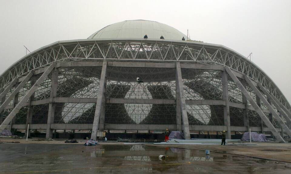 卫辉温泉馆网架工程